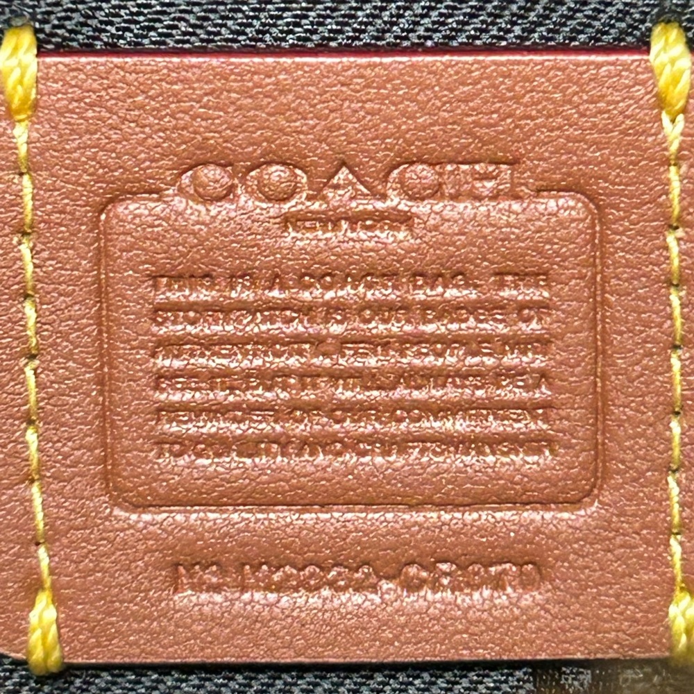 COACH Bella Polished Pebble Leather w/Detachable Wallet - Picture 6 of 7